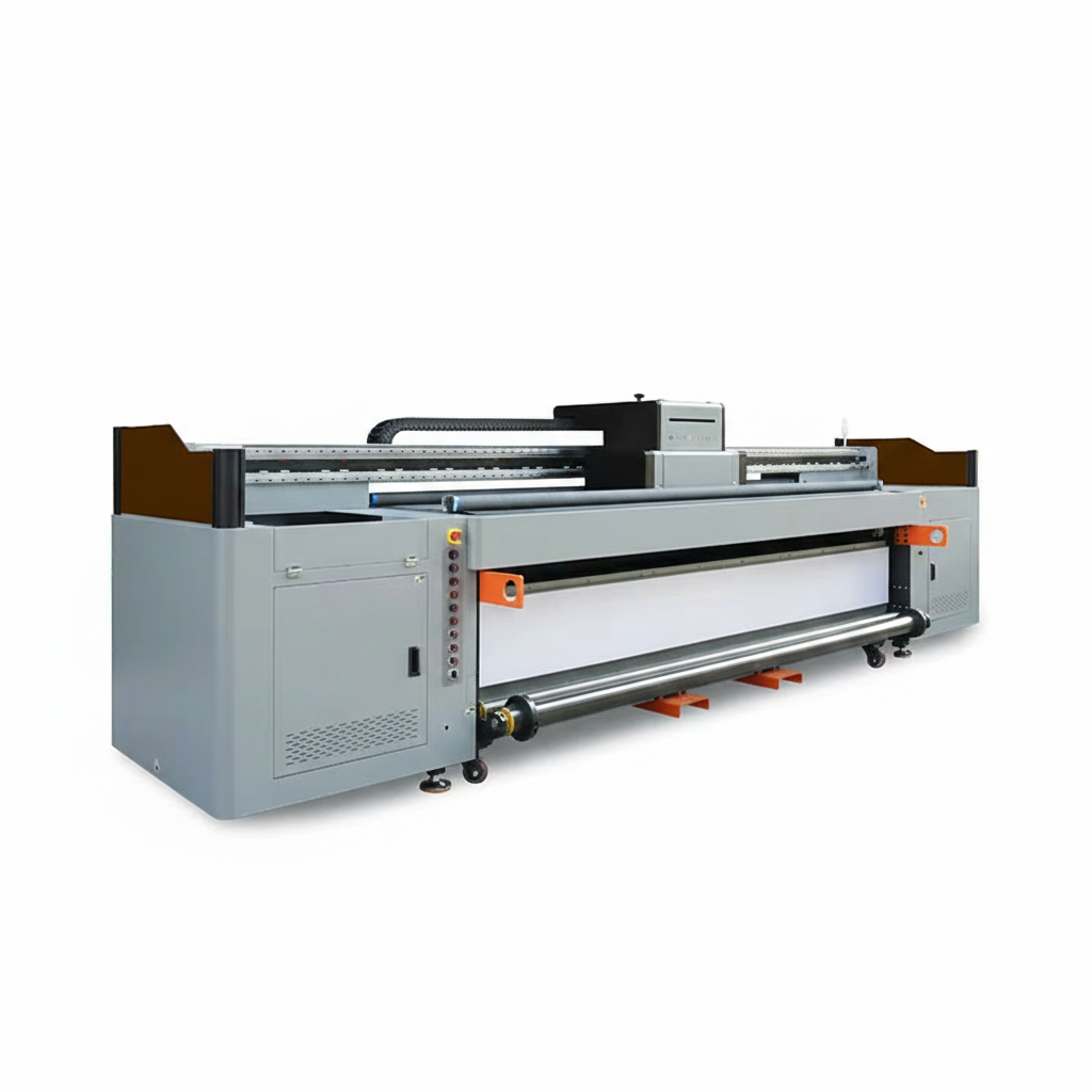Nuventure CJRM5200 UV Hybrid Printer | 3.2m Konica 1024i High-Speed Printer thumbnail 3